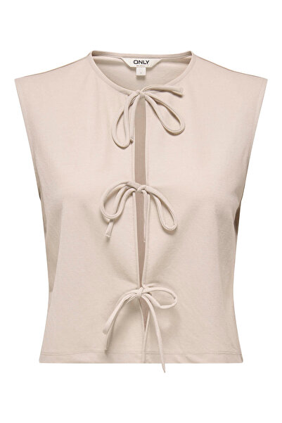 ONLY Onlsakura Beige Women's T-Shirt 15366877