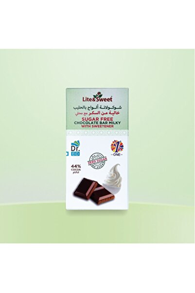 Dr. Eid Sugar-free milk chocolate bars – sweetened with stevia and monk fruit...