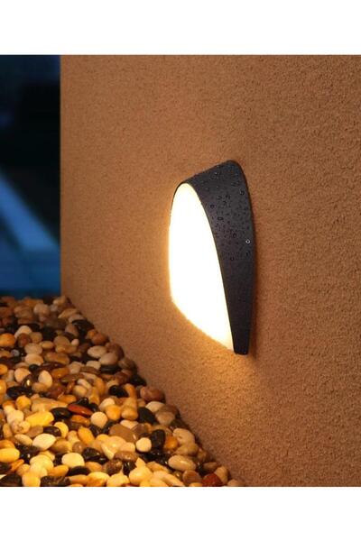 111 انارة خارجية كشاف بوابة شكل حديث وعصري لون إنارة لون الاضاءة اصفر 20 واط