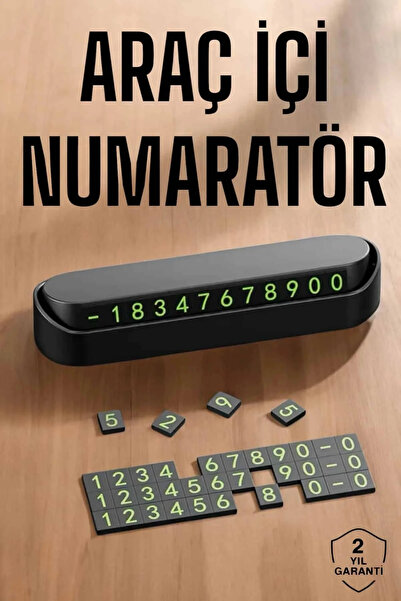 Epilons رقم السيارة الداخلي، رقم القفاز، إبقاء رقم الهاتف قابل للطي