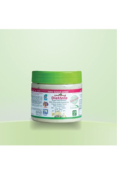 Dr. Eid شوكولاته دهن دايت-تيلا بيضاء بنكهة البوظة العربية خالية من السكر – غن...