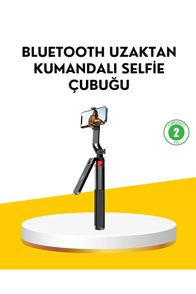 Epilons Tripodlu Selfie Çubuğu Uzaktan Kumandalı Canlı Yayın Uyumlu
