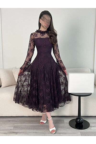 LOODYA mauve Eid dress