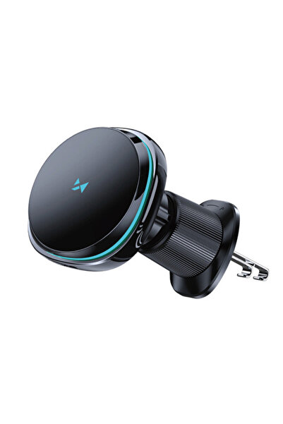 WOZINSKY Car phone holder, MagSafe compatible, with 15w wireless charging,