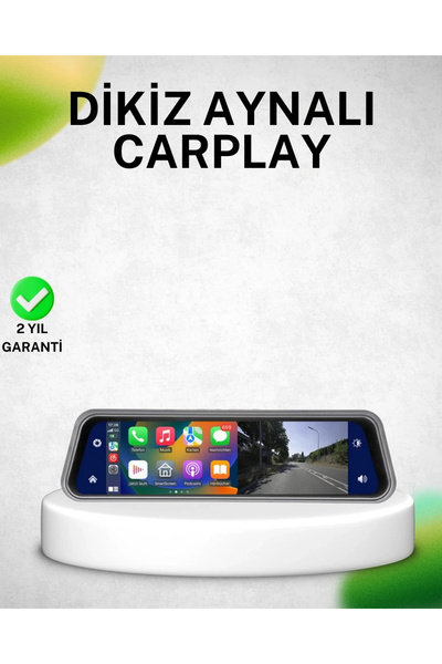 Epilons كاميرا مرآة الرؤية الخلفية تعمل باللمس بالكامل مقاس 10 بوصات، أمامية ...