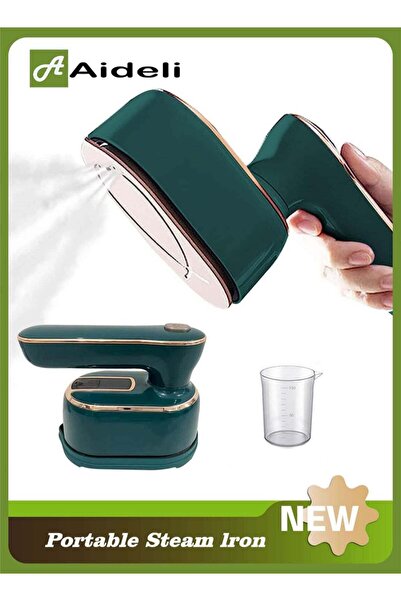 Aideli مكواة بخار محمولة عالية الطاقة | كي جاف ورطب 2 في 1 | مقبض قابل للدورا...