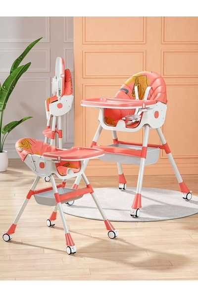 hibobi Baby High Chair for Feeding 6 Months to 3 Years Girls & Boys, Reclinin...