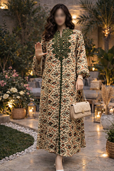 RONZA Women's jalabiya with butterfly sleeves