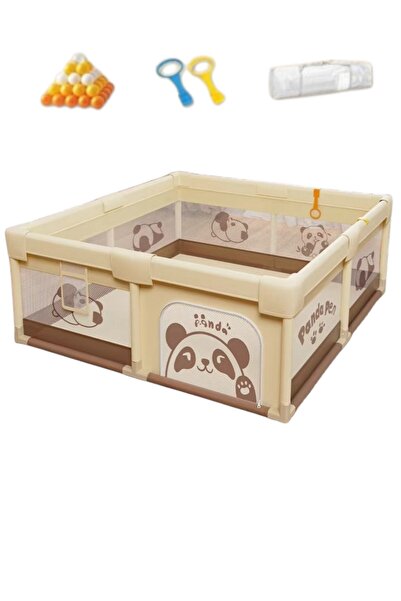 OEM Children's Playpen, 150x180 Cm, 60 Colored Balls, 2 Support Rings, Carryi...