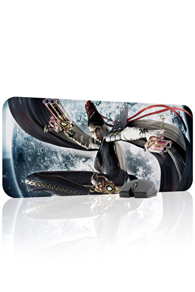 mousepad bastir لوحة ماوس للألعاب من Bayonetta مانع للانزلاق مصنوعة من المطاط...