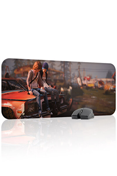 mousepad bastir لوحة ماوس الألعاب Life is Strange مانع للانزلاق Dikişli Rubbe...