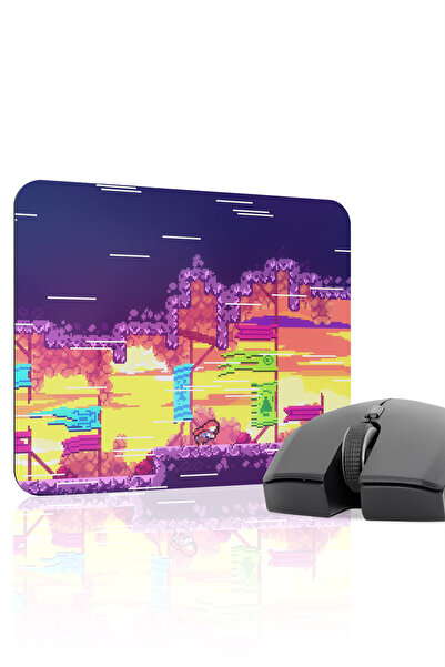 mousepad bastir Celeste مانع للانزلاق Dikişli Kauçuk Oyuncu Mousepad V5 - 22X...