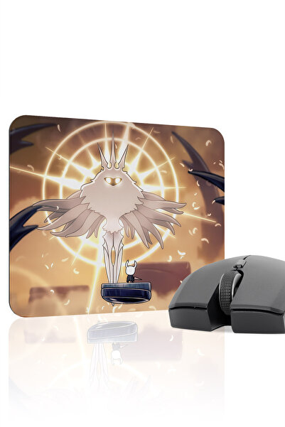 mousepad bastir لوحة ماوس الألعاب المطاطية المخيطة من هولو نايت مانع للانزلاق...