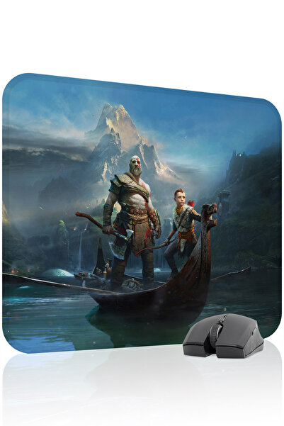 mousepad bastir لوحة ماوس للألعاب من God Of War مانع للانزلاق مصنوعة من المطا...