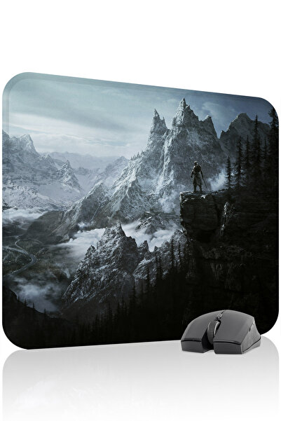 mousepad bastir Skyrim Αντιολισθητικό Ραμμένο λαστιχένιο mousepad gaming V2 -...