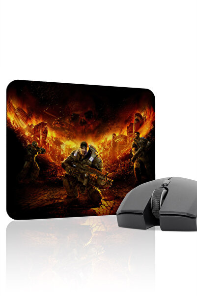 mousepad bastir Mousepad pentru jocuri Gears of War antialunecare din cauciuc...