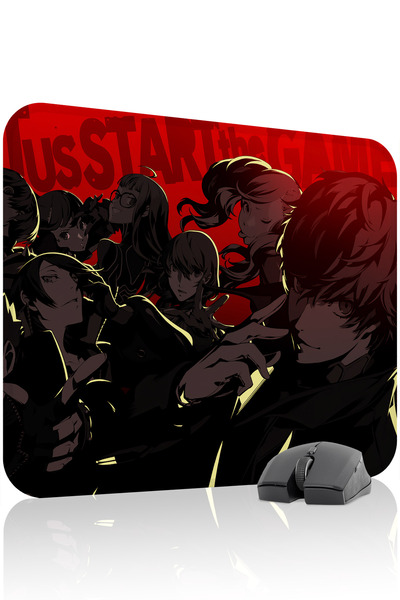 mousepad bastir Persona 5 antialunecare Mousepad de gaming din cauciuc cusut ...