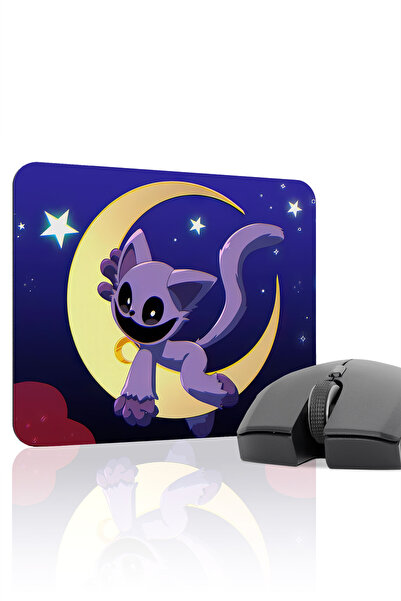 mousepad bastir لوحة ماوس الألعاب المطاطية المخيطة من Poppy Playtime مانع للا...