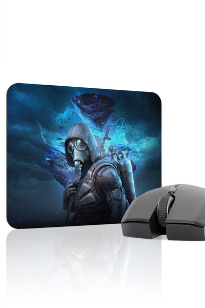 mousepad bastir لوحة ماوس الألعاب المطاطية المخيطة STALKER مانع للانزلاق V1 -...