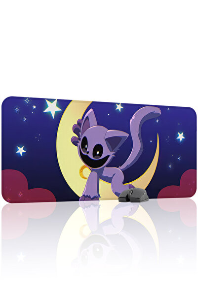 mousepad bastir لوحة ماوس الألعاب المطاطية المخيطة من Poppy Playtime مانع للا...