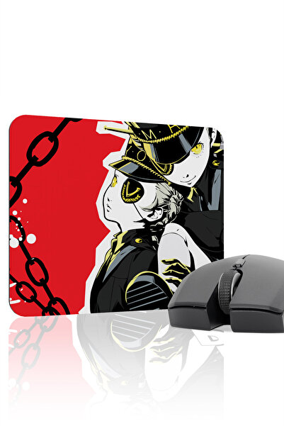 mousepad bastir لوحة ماوس مطاطية للألعاب من بيرسونا مانع للانزلاق V5 - 22X18 ...