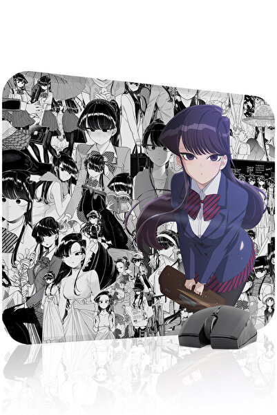 mousepad bastir Komi Can'T Communicate Stitched Rubber Gaming Mousepad V2 - 4...