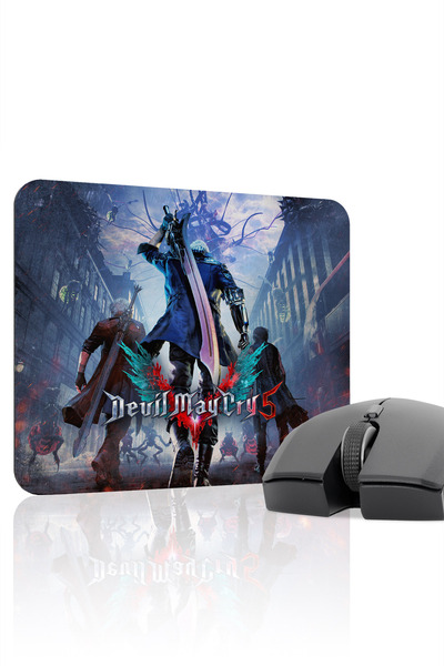 mousepad bastir لوحة ماوس للألعاب من ديفيل ماي كراي مانع للانزلاق مصنوعة من ا...