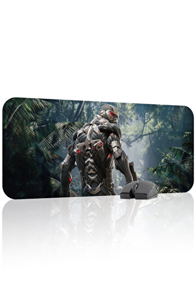 mousepad bastir لوحة ماوس للألعاب من المطاط المخيط Crysis مانع للانزلاق V1 - ...
