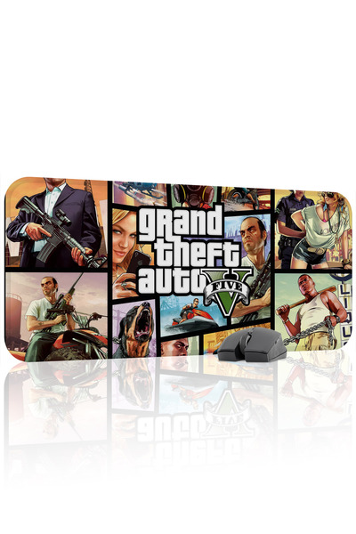 mousepad bastir GTA 5 antialunecare Mousepad pentru jocuri din cauciuc cusut ...