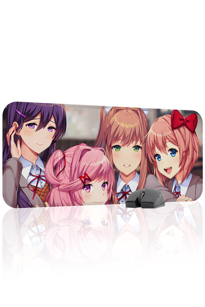 mousepad bastir لوحة ماوس الألعاب المطاطية DDLC مانع للانزلاق V4 - 70x30 XL ل...