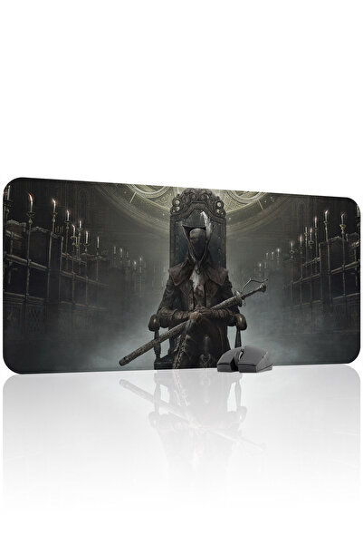 mousepad bastir لوحة ماوس الألعاب المطاطية ذات مانع للانزلاق خياطة من Bloodbo...