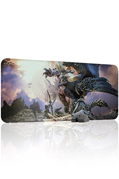 mousepad bastir Monster Hunter: World Stitched Rubber Gaming Mousepad V3 - 90...