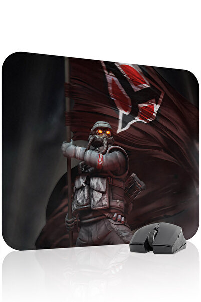 mousepad bastir لوحة ماوس الألعاب المطاطية المخيطة من Killzone مانع للانزلاق ...