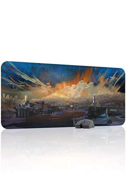 mousepad bastir لوحة ماوس للألعاب من ديسكو إليزيوم مانع للانزلاق مصنوعة من ال...