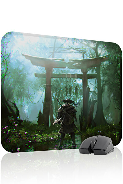 mousepad bastir Ghost of Tsushima antialunecare Mousepad de gaming din cauciu...