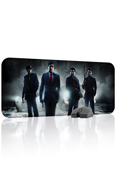 mousepad bastir لوحة ماوس الألعاب المطاطية المخيطة من Mafia مانع للانزلاق V5 ...