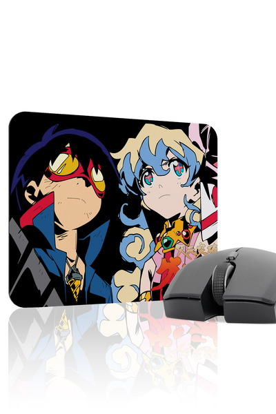 mousepad bastir Gurren Lagann Non-Slip Stitched Rubber Gaming Mousepad V4 - 2...