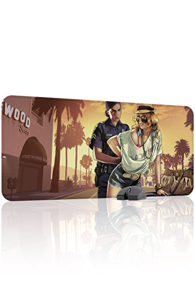 mousepad bastir Gta 5 Non-Slip Stitched Rubber Gamer Mousepad V1 - 90X40 XXL ...