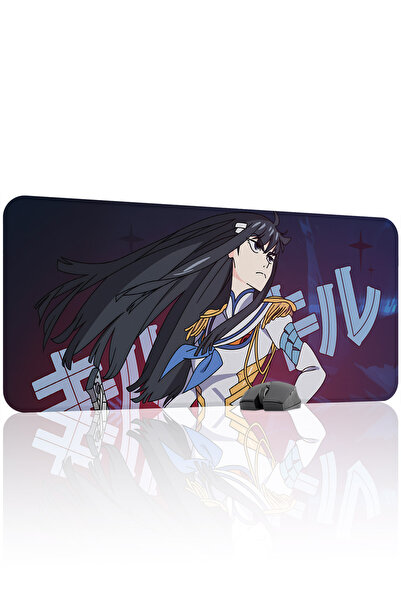 mousepad bastir لوحة ماوس ألعاب مطاطية مخيطة من Kill la Kill مانع للانزلاق V5...