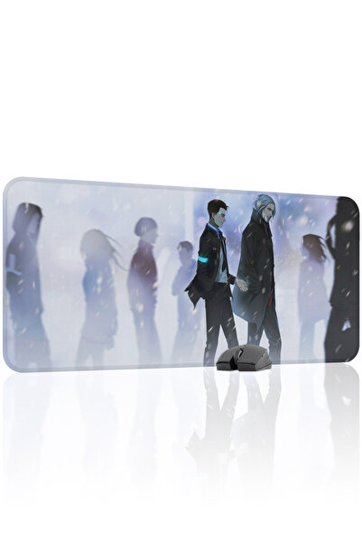 mousepad bastir Detroit Become Human Stitched Rubber Gaming Mousepad V2 - 90X...