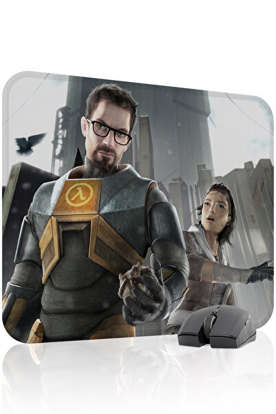 mousepad bastir لوحة ماوس الألعاب المطاطية المخيطة من هاف لايف مانع للانزلاق ...