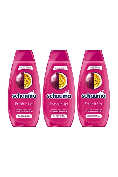 Schauma Shampoo Hair Refreshing Fresh It up 400ml X 3 Pcs