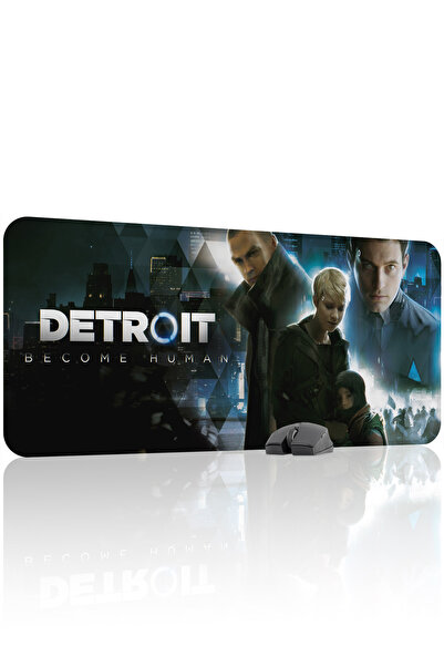 mousepad bastir Detroit Become Human Stitched Rubber Gaming Mousepad V1 - 90X...