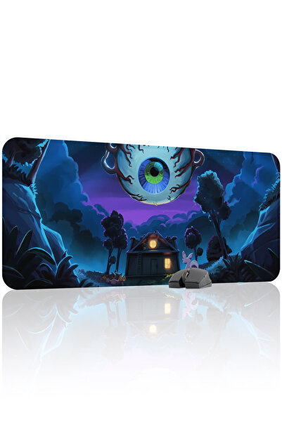 mousepad bastir لوحة ماوس الألعاب المطاطية المخيطة من تيراريا مانع للانزلاق V...