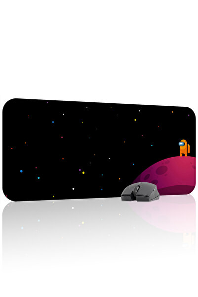 mousepad bastir لوحة ماوس ألعاب مطاطية مخيطة من Among Us مانع للانزلاق V2 - 7...