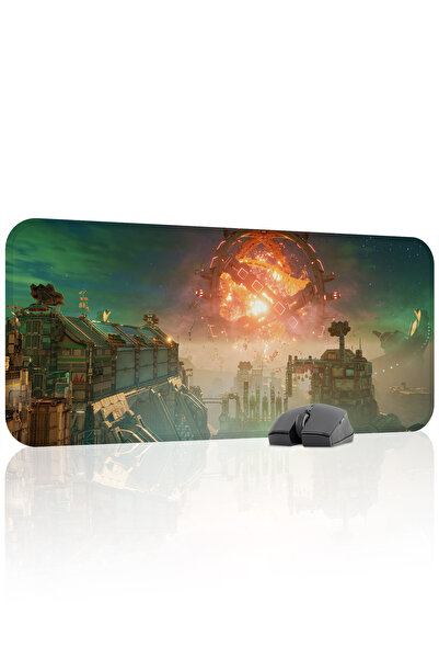 mousepad bastir لوحة ماوس الألعاب المطاطية المخيطة من سبليت فيكشن مانع للانزل...