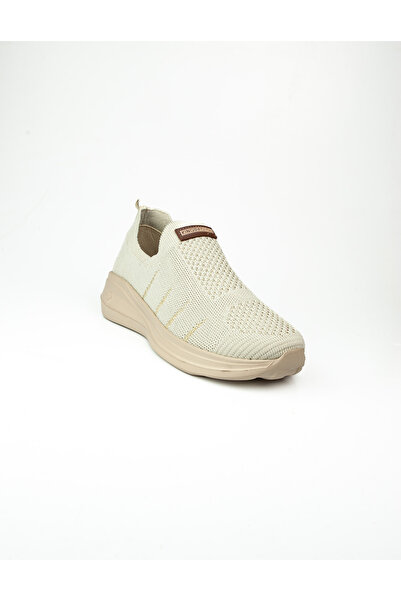 KİNG PAOLO 5086 Aerepol Beige Women's Walking Shoes