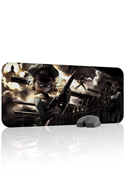 mousepad bastir لوحة ماوس الألعاب المطاطية Youjo Senki مانع للانزلاق V4 - 70x...