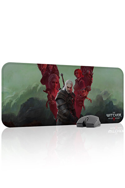 mousepad bastir Witcher 3 Non-Slip Stitched Rubber Gaming Mousepad V5 - 70X30...