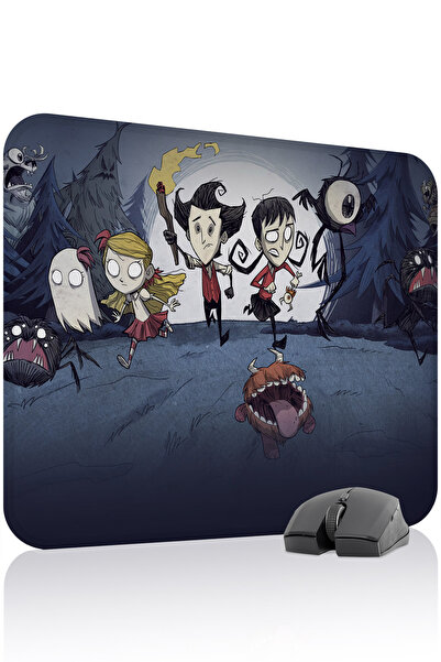 mousepad bastir لوحة ماوس الألعاب المطاطية المخيطة Don't Starve مانع للانزلاق...